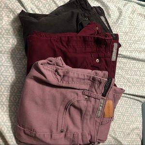 Three pairs of Aeropostale Jeggings